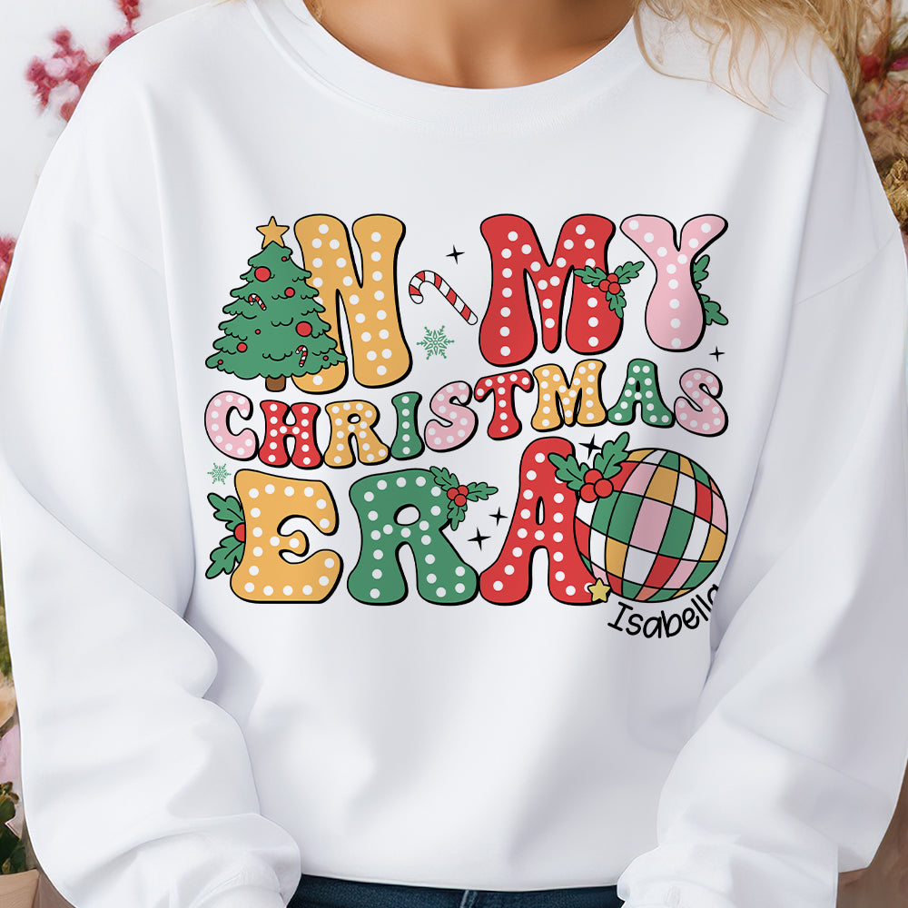 In My Christmas Era Sweatshirt Personalized Gift TH10 892019