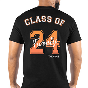 GeckoCustom Class Of 2023 Personalized Custom Backside Shirt C394