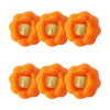 B Orange 6PCS