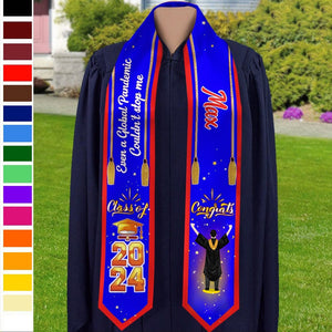 GeckoCustom Congrats Class Of 2023 Custom Quote Graduation Stoles, graduation Gift HN590 6x72 inch