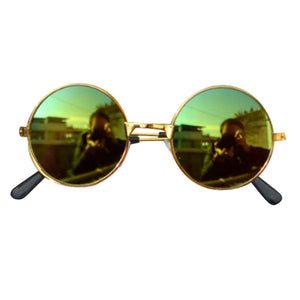 GeckoCustom Cool Funny The Kitten Sunglasses Gold