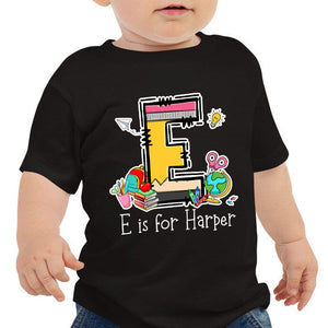 GeckoCustom Custom Alphabet Kid Boy Name For School Bundle Back To School Kid Size Shirt Personalized Gift HO82 891182