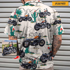 GeckoCustom Custom Bike Photo Hawaii Shirt NA29 888422