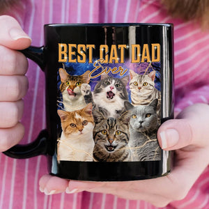 GeckoCustom Custom Cat Photo Retro Style Mug K228 889721