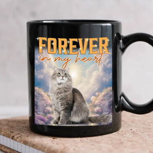 GeckoCustom Custom Cat Photo Retro Style Mug K228 889721