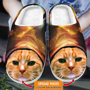 GeckoCustom Custom Dog Cat Photo Unveiling Art Slipper N369 889850