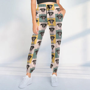 GeckoCustom Custom Dog Photo With Christmas Pattern For Men and Women Sweatpants N304 889678