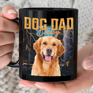 GeckoCustom Custom Dog Portrait Photo Retro Style Mug K228 889719