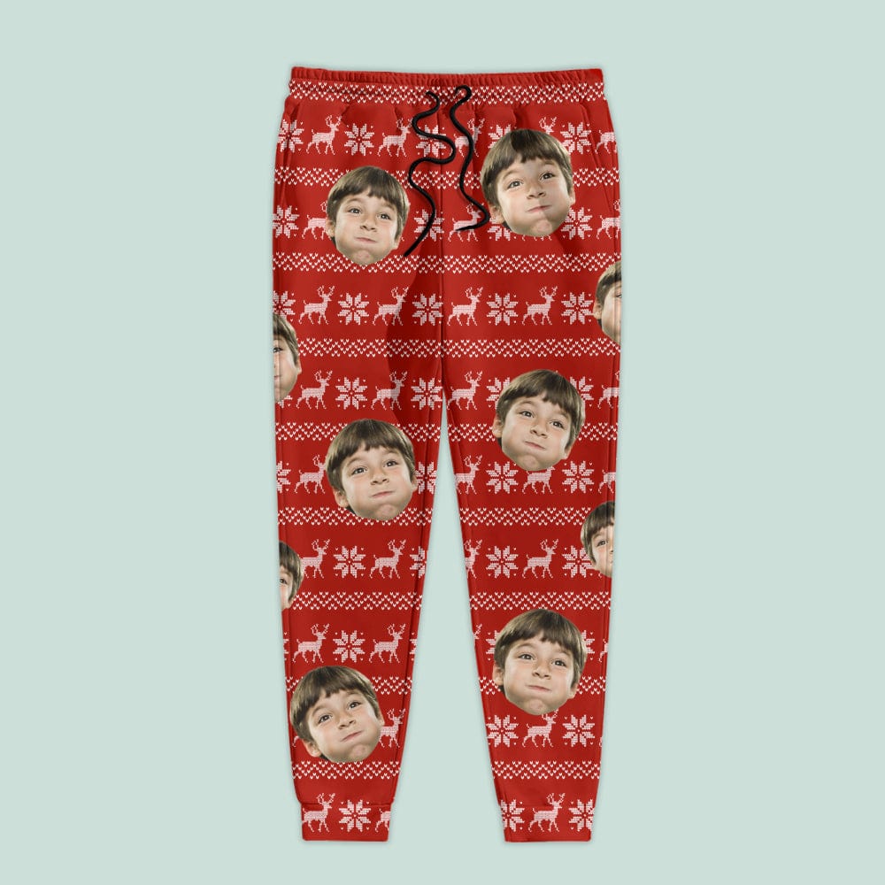 GeckoCustom Custom Face Photo With Colorful Background Sweatpants N304 889514