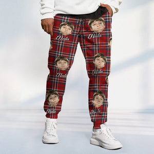 GeckoCustom Custom Face Photo With Colorful Background Sweatpants N304 889514