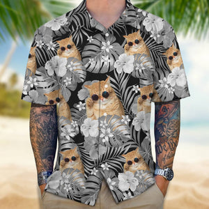 GeckoCustom Custom Funny Photo Cat Hawaii Shirt For Cat Lover TA29 889541