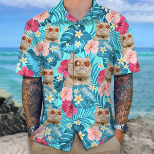 GeckoCustom Custom Funny Photo Hawaii Shirt For Cat Lover N304 889541