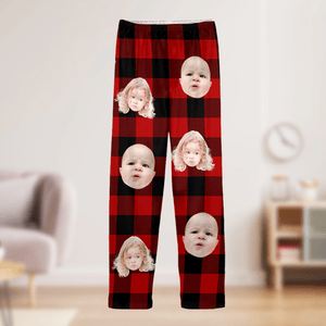 GeckoCustom Custom Human Face Photo Christmas Pajamas TH10 888664