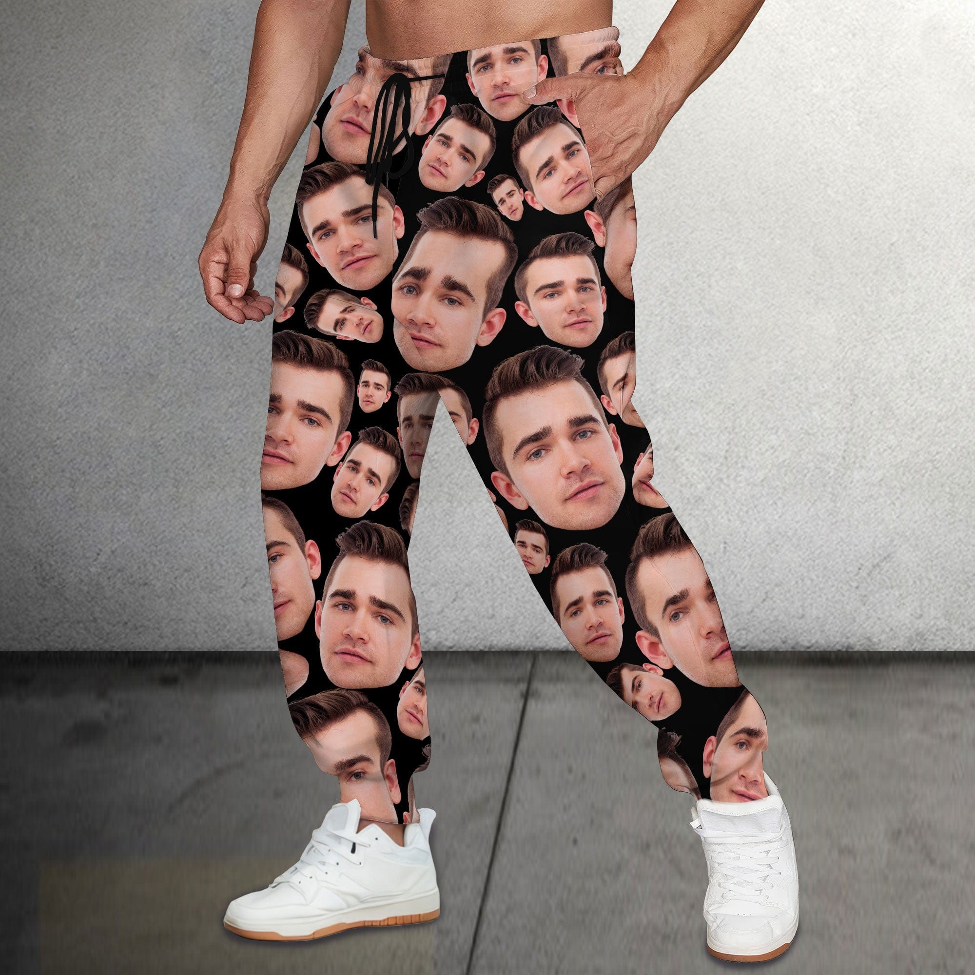 GeckoCustom Custom Human Face Photo For Men And Woman Sweatpants N369 889488