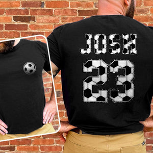 GeckoCustom Custom Name And Number For Football Lovers Shirt T368 890448