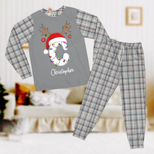 GeckoCustom Custom Name Family Christmas Gift Sleepwear Personalized Gift N304 HO82 893064