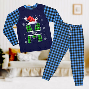 GeckoCustom Custom Name Initial Letter Christmas Monogrammed Family Sleepwear Personalized Gift N304 HO82 893068