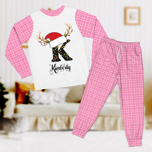 GeckoCustom Custom Name Monogrammed Family Christmas Sleepwear Personalized Gift N304 HO82 893062