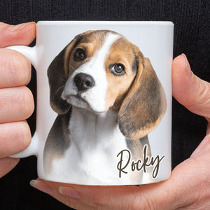 GeckoCustom Custom Pet Photo Dog Coffee Mug TA29 889821PP