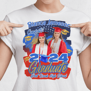 GeckoCustom Custom Photo 2024 Graduate Shirt N304 890119