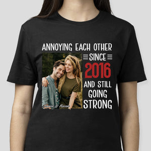 GeckoCustom Custom Photo Annoying Each Other Valentine Shirt TA29 890133