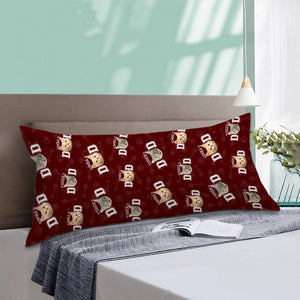 GeckoCustom Custom Photo Cat Dad Cat Mom With Paw And Born Pattern Rectangle Pillow Case TA29 890168