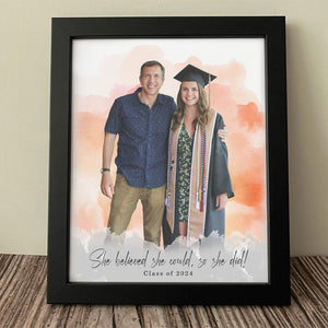 GeckoCustom Custom Photo Class Of Graduation Gift Picture Frame T368 890046