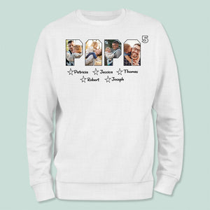 GeckoCustom Custom Photo Dad With Number Of Children Shirt N304 889187