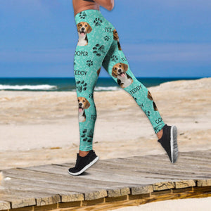 GeckoCustom Custom Photo Dog Cat 3D Legging T286 HN590