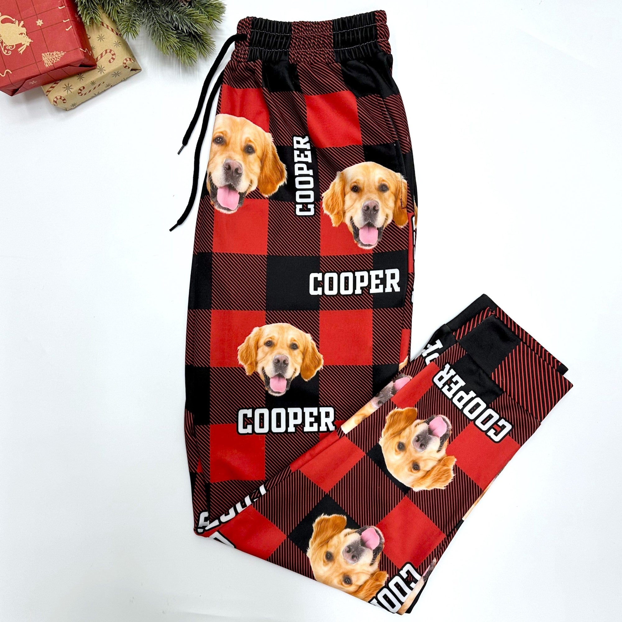 GeckoCustom Custom Photo Dog Cat Name Sweatpants TA29 HA75 888775