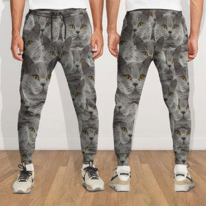 GeckoCustom Custom Photo Dog Cat Sweatpants For Men and Women's N304 888950