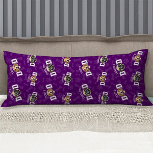 GeckoCustom Custom Photo Dog Dad Dog Mom With Paw And Born Pattern Rectangle Pillow Case TA29 890166