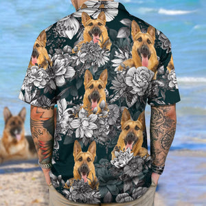 GeckoCustom Custom Photo For Dog Cat Lover Hawaii Shirt NA29 889038