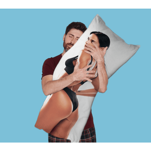 GeckoCustom Custom Photo Full Body Rectangle Pillow Case For Couple K228 889964