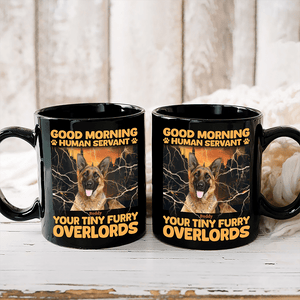 GeckoCustom Custom Photo Good Morning Human Servant Pet Mug N304 890477