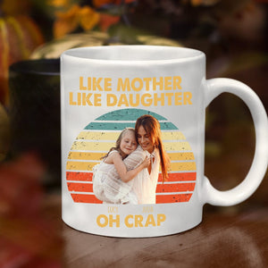 GeckoCustom Custom Photo Happy Mother's Day Like Mother Like Son Family Mug T286 890426