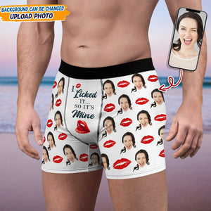 GeckoCustom Custom Photo I Licked It Boxer Briefs N304 889479