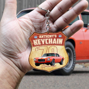 GeckoCustom Custom Photo My Garage My Car Acrylic Keychain N304 889779