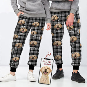 GeckoCustom Custom Photo Seamless Pattern Dog Cat Sweatpants TA29 890091