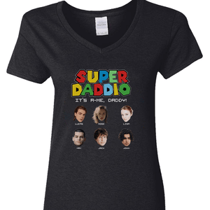 GeckoCustom Custom Photo Super Daddio Father's Day Shirt TH10 890945