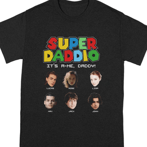 GeckoCustom Custom Photo Super Daddio Father's Day Shirt TH10 890945