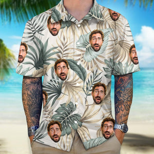 GeckoCustom Custom Photo Vacation Style Human Hawaii Shirts N304 890529