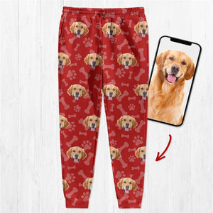 GeckoCustom Custom Portrait Photos Dog Cat Sweatpants For Men and Women's N369 888745