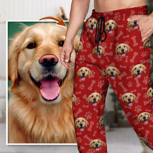 GeckoCustom Custom Portrait Photos Dog Cat Sweatpants For Men and Women's N369 888745