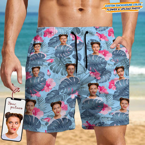 GeckoCustom Customized Hawaiian Beach Short For Men N369 889208 120728