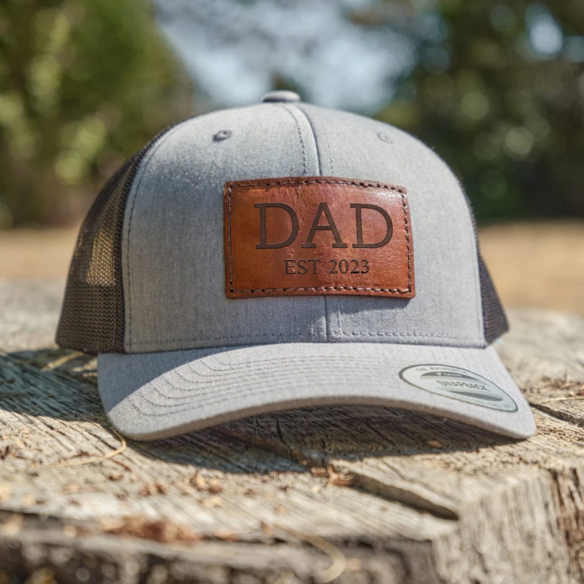 GeckoCustom Daddy EST Father's Day Classic Cap TA29 890817 Polyester