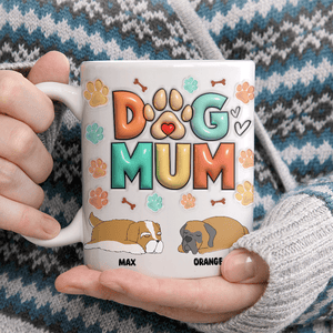 GeckoCustom Dog Dad Dog Mom Mug Personalized Gift N304 890157