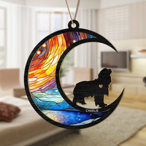 GeckoCustom Don’t Cry Because It Is Over Pet Memorial Suncatcher HA75 891266