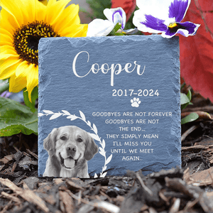 GeckoCustom Goodbyes Are Not Forever Stole Dog Stone 891519