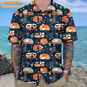 GeckoCustom Happy Camper Hawaii Shirt N304 889272